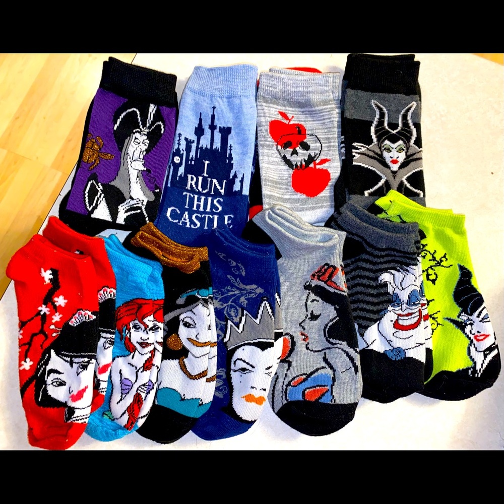Disney's 12 days of socks - Princess